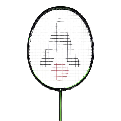 Karakal Attack Graphite Hybrid Badminton Racket Black & Green Head
