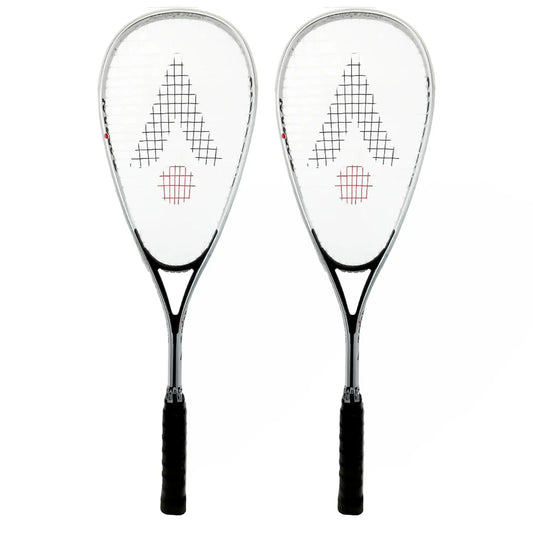 Karakal Carbo Tour Silver 2 Squash Racket Value Pack