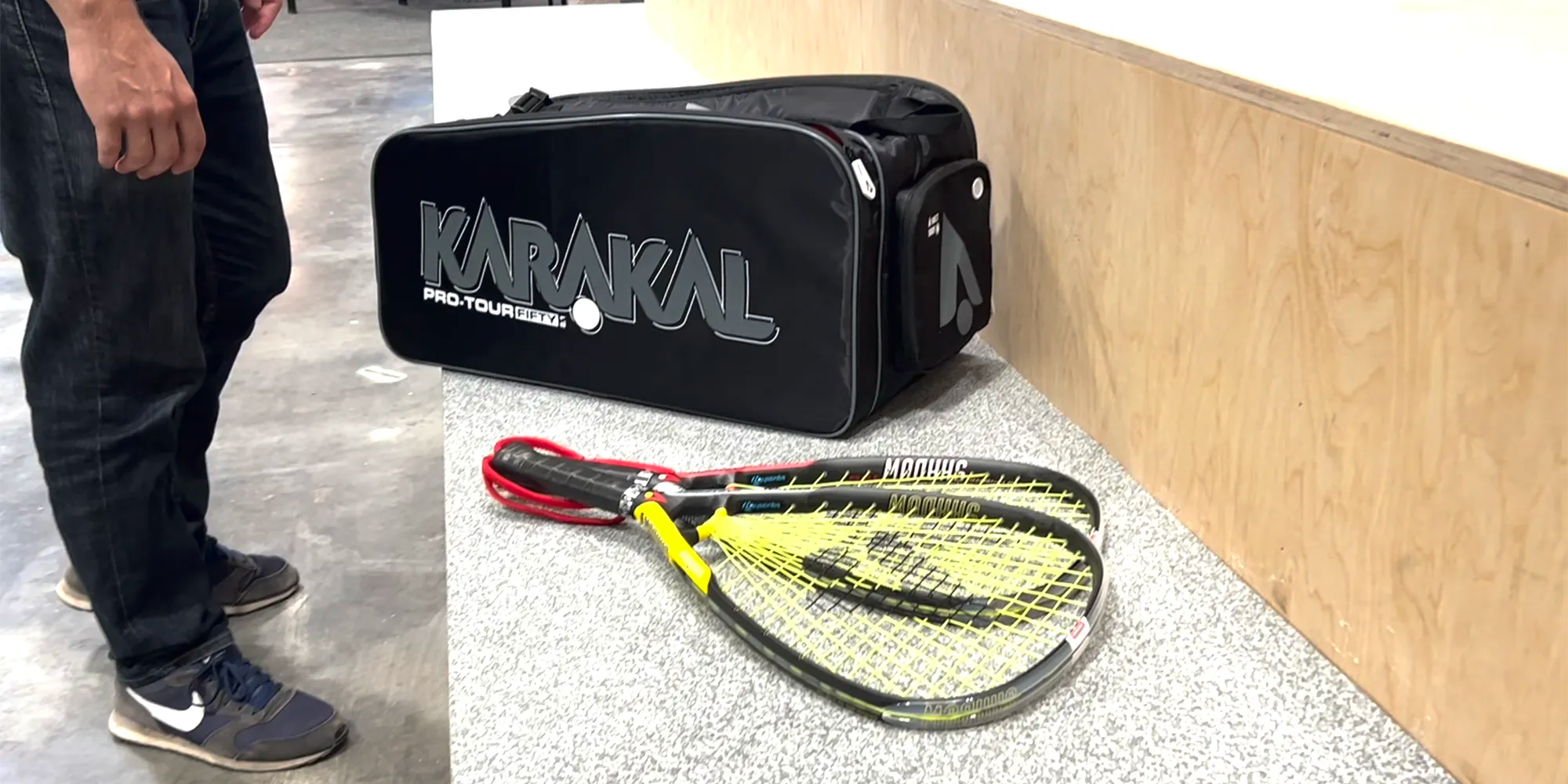 karakal pro tour fifty 2 short racket bag
