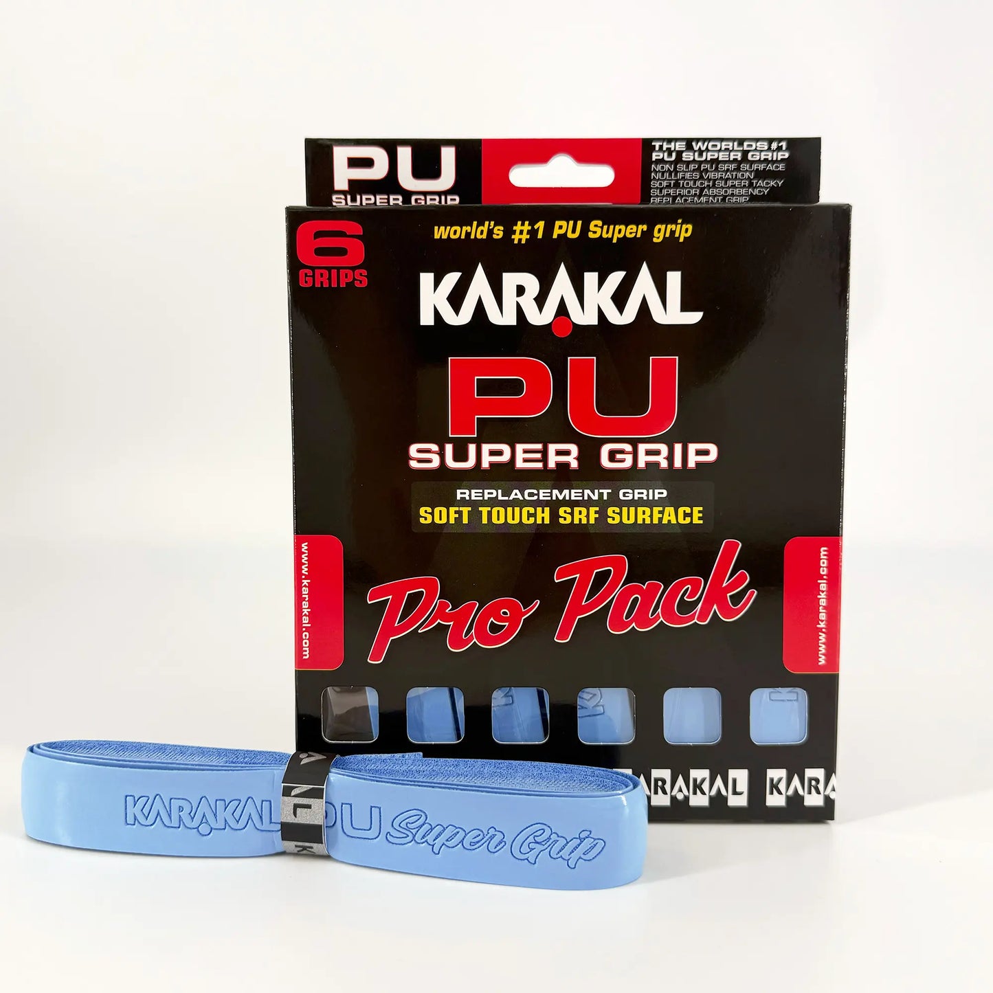 Karakal PU Super Grip Pro Box of 6