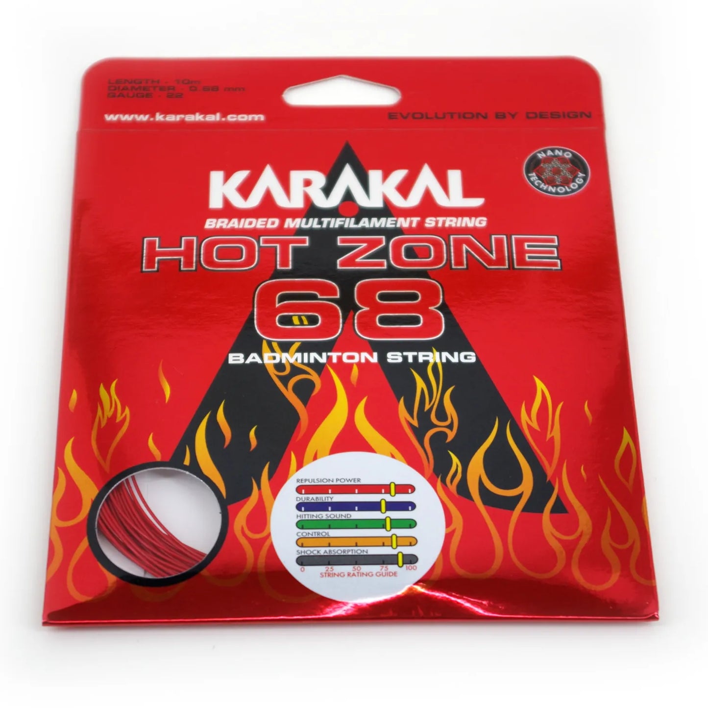 Karakal Hot Zone 68 Badminton String