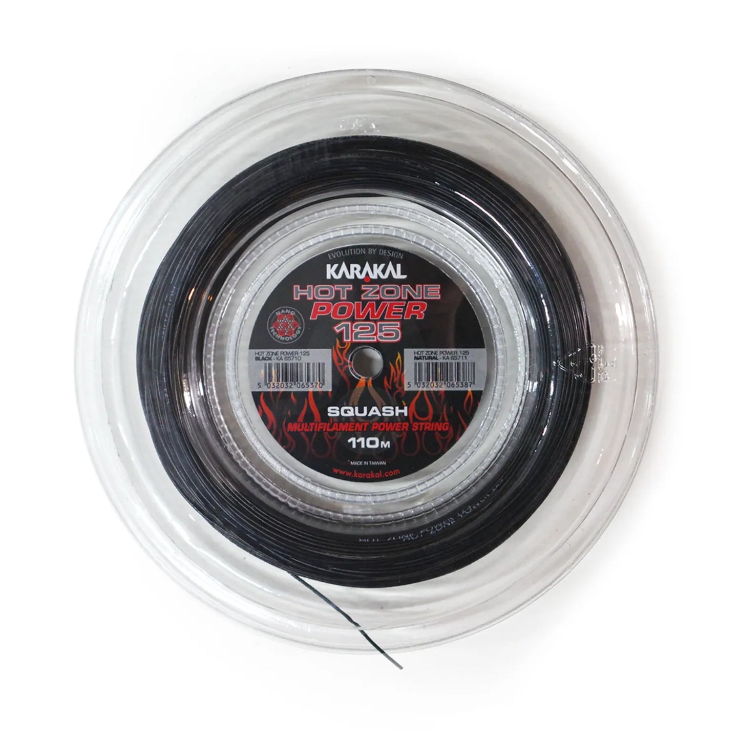 Karakal Hot Zone Power 125 Squash String – Karakal.com