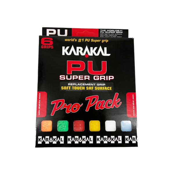Karakal PU Super Grip Pro — Box of 6