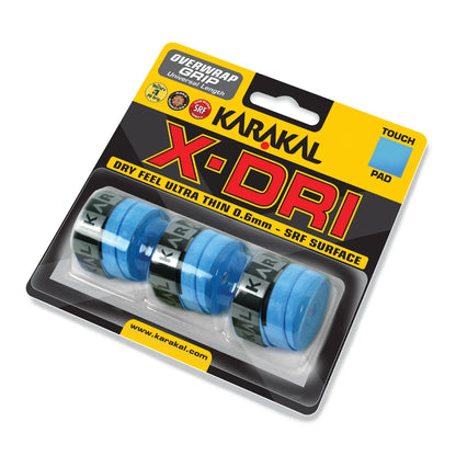 Overgrips Karakal X TAK – Cubo De 72 Unidades, Blanco, Para Mejorar El Agarre De La Pala De Pádel O Tenis