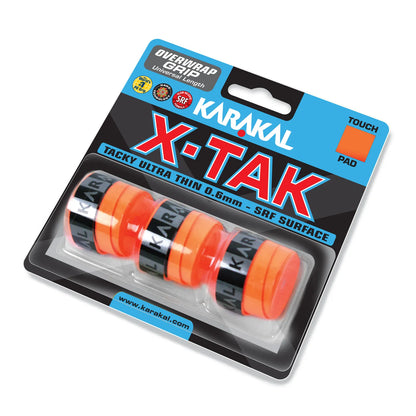 Karakal X-TAK Overwrap Grip Orange