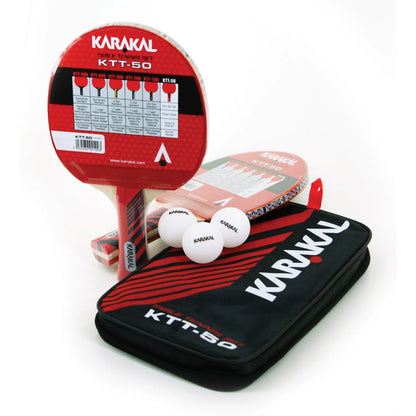 Karakal KTT 50 Two Table Tennis Bat Set